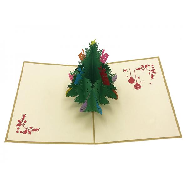 BIGL.AUGURI B.ORIGAMI ALBERO DI  NATALE