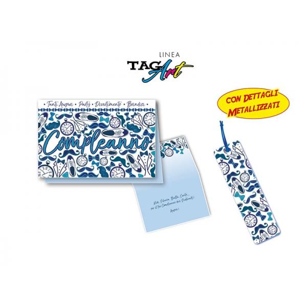 BIGL.AUGURI 11,4X17,2CM COMPL. TAG ART