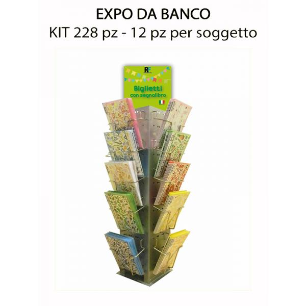 EXPO.DA BANCO 228 PZ.BIGL.AUGURI TAG ART (12X19SOGG)COMPOSTO DA: