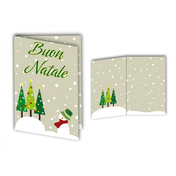 BIGLIETTO AUGURI NATALE 11,4X17,2CM