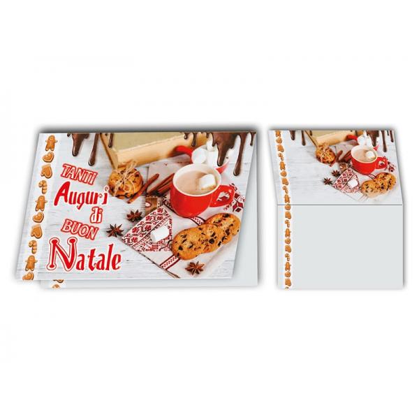 BIGLIETTO AUGURI NATALE 11,4X17,2CM