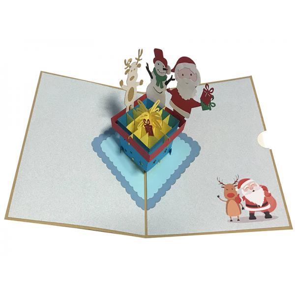 BIGL.AUGURI B.ORIGAMI NAT21 BABBO NATALE