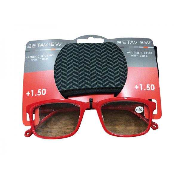 OCCHIALE DA LETTURA +1.50 ROSSO C/AST  !!!SPECIAL PRICE BLACK FRIDAY!!! VALIDO DAL 01 11 21 AL 30 11 21