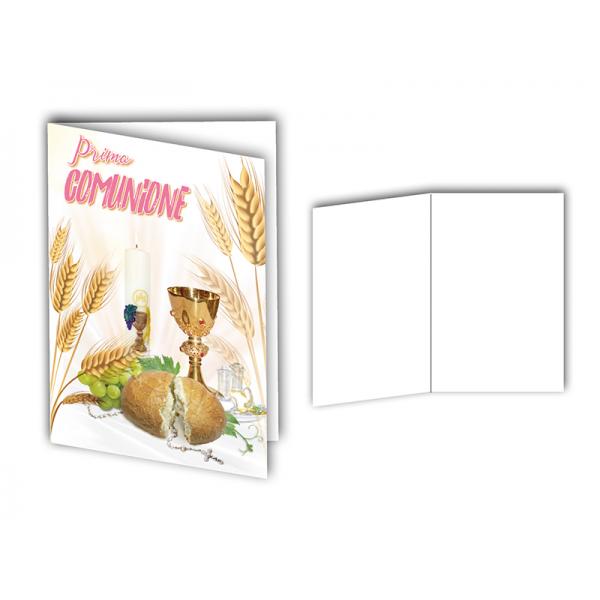 BIGL.AUGURI11,4X17,2CM COMUNIONE