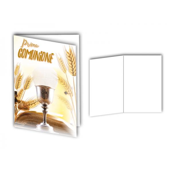 BIGL.AUGURI11,4X17,2CM COMUNIONE
