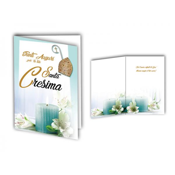 BIGL.AUGURI 11,4X17,2CM CRESIMA