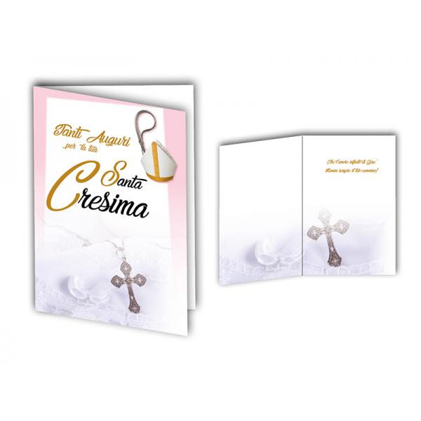 BIGL.AUGURI 11,4X17,2CM CRESIMA