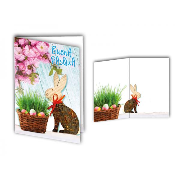 BIGL.AUGURI 11,4X17,2CM PASQUA