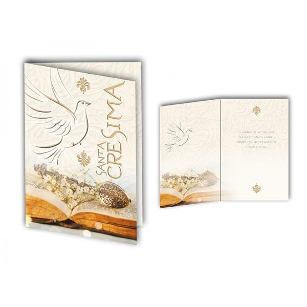 BIGL.AUGURI 11,4X17,2CM CRESIMA