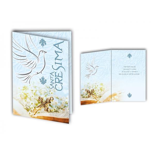 BIGL.AUGURI 11,4X17,2CM CRESIMA