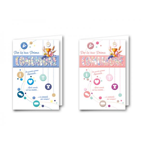 KIT12BIG.AUGURI COMUNIONE 1652-1653