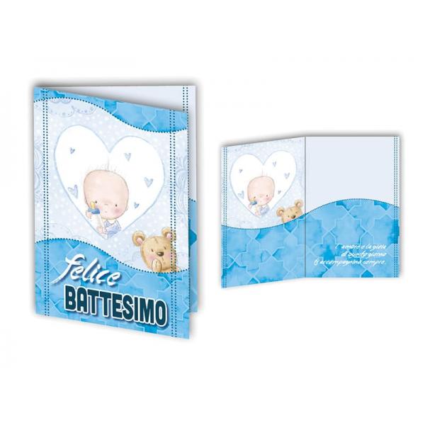 BIGL.11,4X17,2CM BATTESIMO