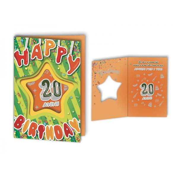 BIGL.11,4X17,2CM COMPLEANNO WIND.