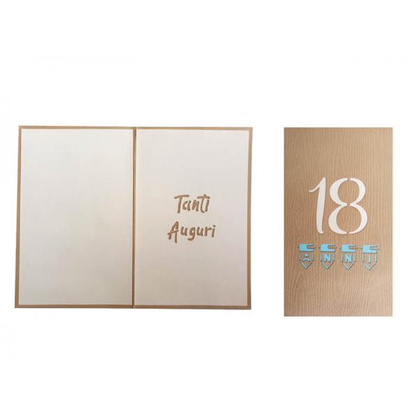 BIGLIETTO LASER-ART 18 ANNI LUI