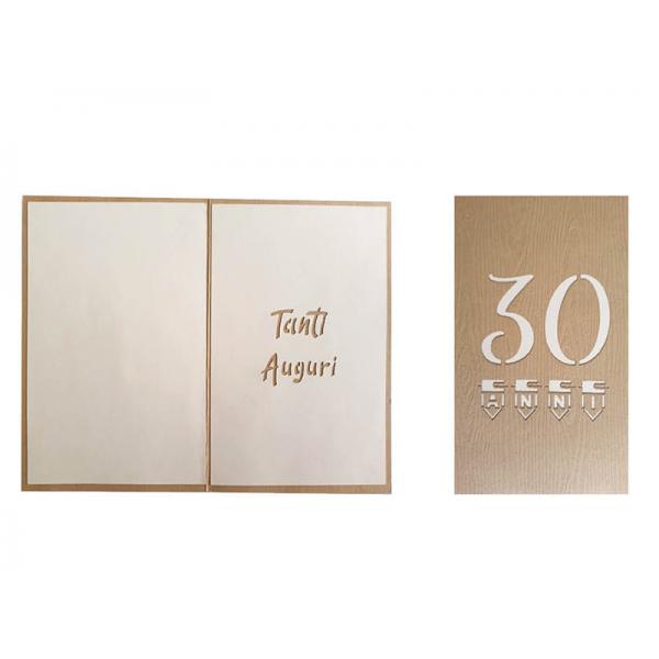 BIGLIETTO LASER-ART 30 ANNI