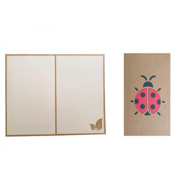 BIGLIETTO LASER-ART COCCINELLA
