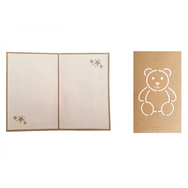 BIGLIETTO LASER-ART ORSETTO