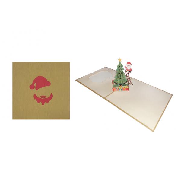 BIGL.AUGURI B.ORIGAMI BABBO SULL	ALBERO