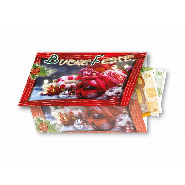 BIGLIETTO AUGURI NATALE 11,4X17,2CM  PS