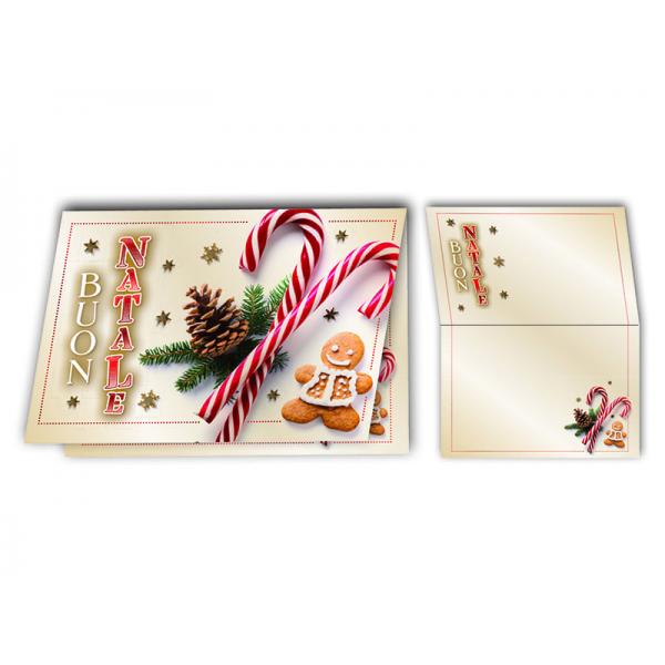BIGLIETTO AUGURI NATALE 11,4X17,2CM
