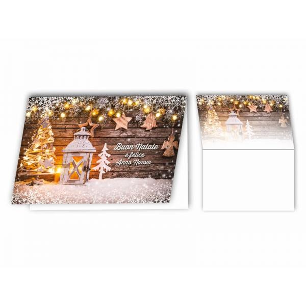BIGLIETTO AUGURI NATALE 11,4X17,2CM