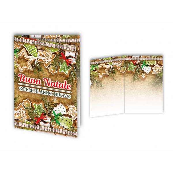 BIGLIETTO AUGURI NATALE 11,4X17,2CM