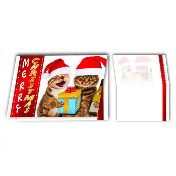 BIGLIETTO AUGURI NATALE 11,4X17,2CM