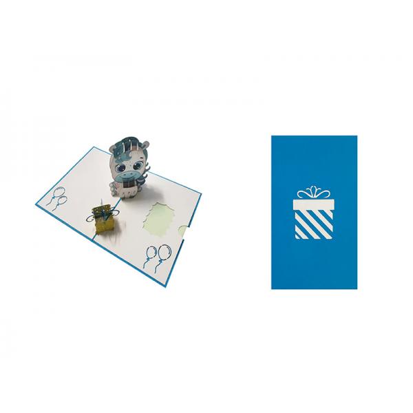 BIGL.AUGURI B.ORIGAMI SURP.PACCH.AZZ.