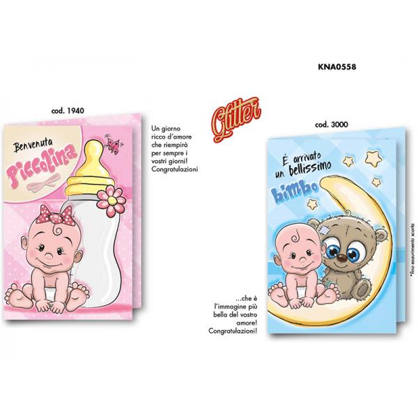 S-KIT12 BIGL.AUGURI NASCITA1940-3000