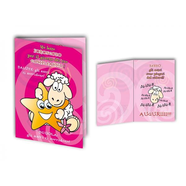 B-BIGL.AUGURI 11,4X17,2CM BENNY