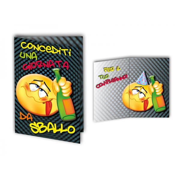 B-BIGL.AUGURI 11,4X17,2CM COMPLEANNO