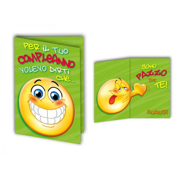 B-BIGL.AUGURI 11,4X17,2CM COMPLEANNO