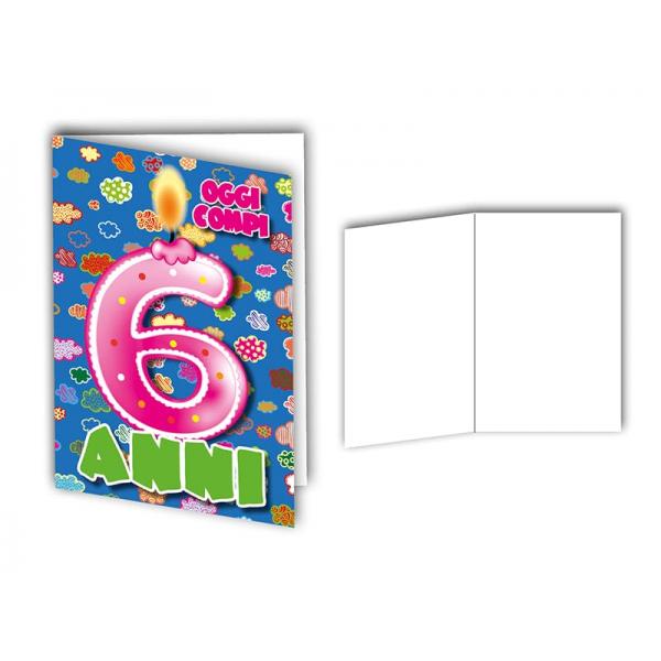 E-BIGL.AUGURI11,4X17,2CM COMPLEANNO