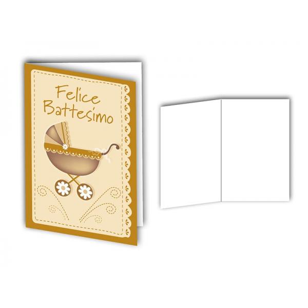 E-BIGL.AUGURI11,4X17,2CM BATTESIMO