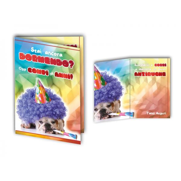 B-BIGL.AUGURI 11,4X17,2CM COMPLEANNO