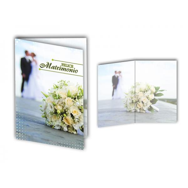 B-BIGL.AUGURI 11,4X17,2CM MATRIMONIO