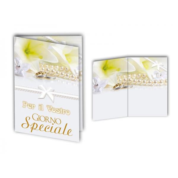 B-BIGL.AUGURI 11,4X17,2CM MATRIMONIO