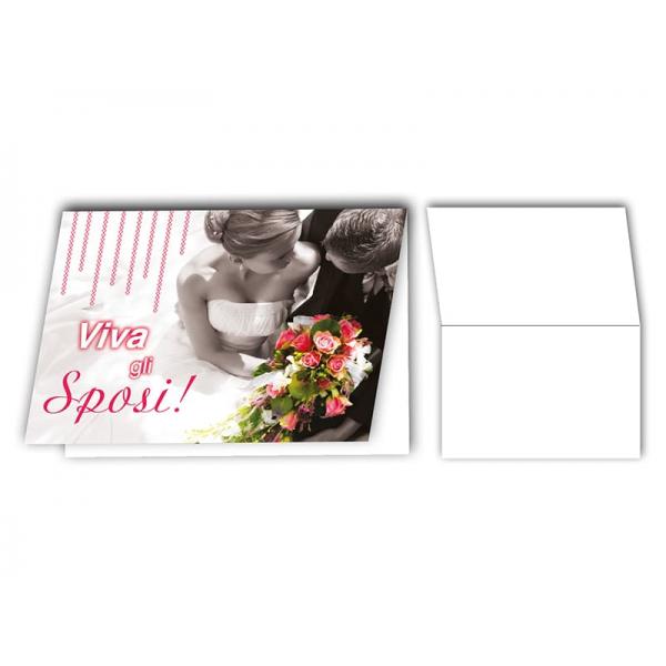 E-BIGL.AUGURI11,4X17,2CM MATRIMONIO