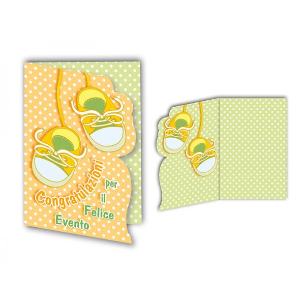 C-BIGL.AUGURI 11,4X17,2CM AUGURI SAGOM