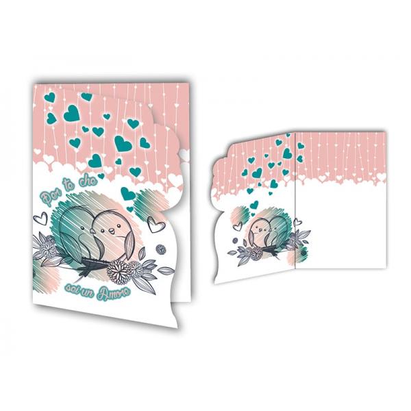 C-BIGL.AUGURI 11,4X17,2CM AUGURI SAGOM