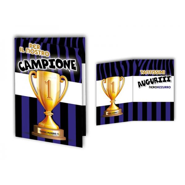 B-BIGL.AUGURI 11,4X17,2CM CALCIO INTER