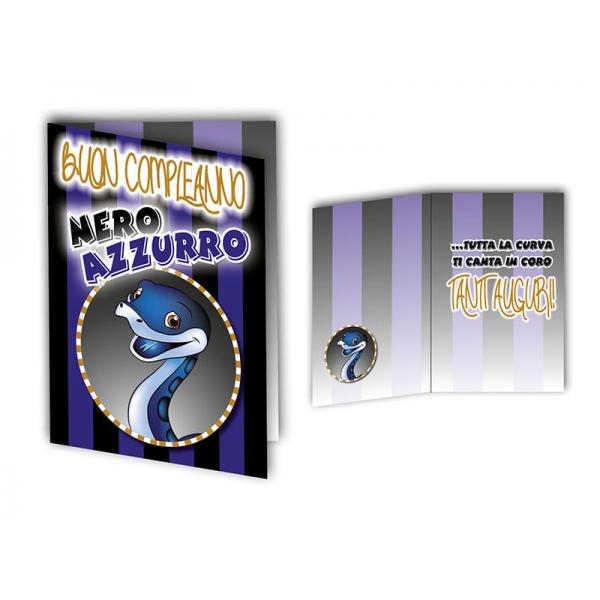 B-BIGL.AUGURI 11,4X17,2CM CALCIO INTER