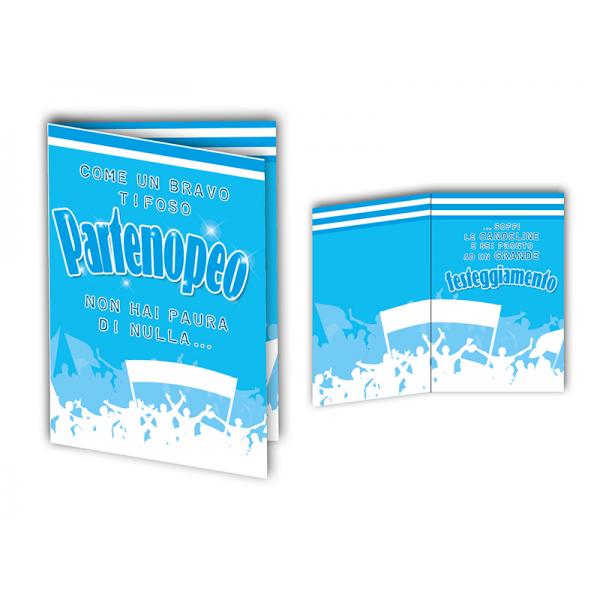 B-BIGL.AUGURI 11,4X17,2CM CALCIO NAPOLI