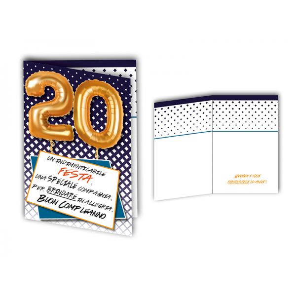 B-BIGL.AUGURI 11,4X17,2CM ANNI