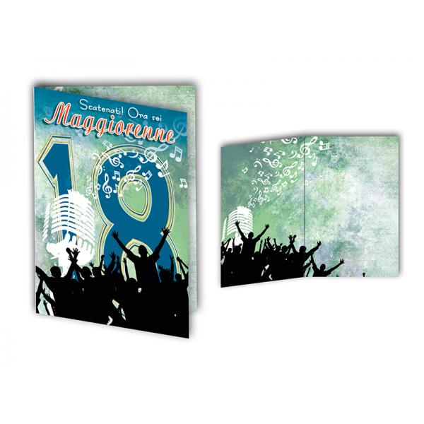 B-BIGL.AUGURI 11,4X17,2CM 18 ANNI