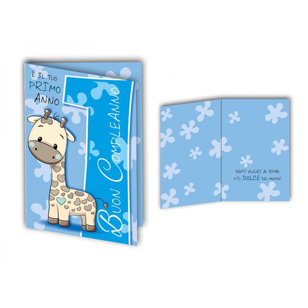 B-BIGL.AUGURI 11,4X17,2CM COMPLEANNO