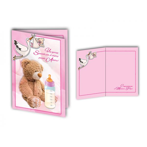 B-BIGL.AUGURI 11,4X17,2CM NASCITA