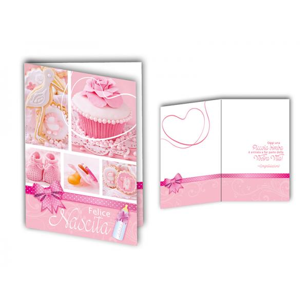 B-BIGL.AUGURI 11,4X17,2CM NASCITA