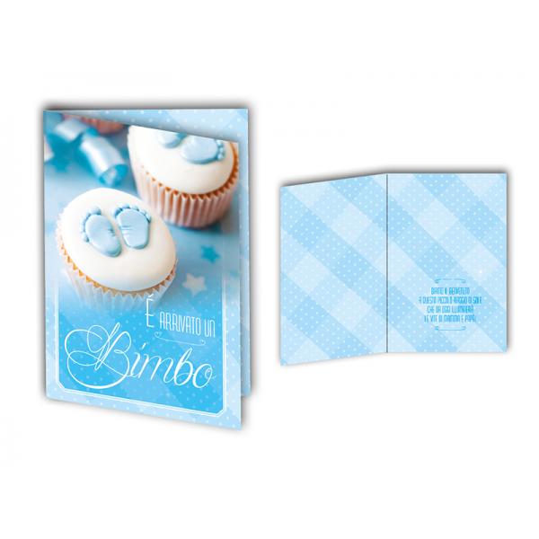 B-BIGL.AUGURI 11,4X17,2CM NASCITA