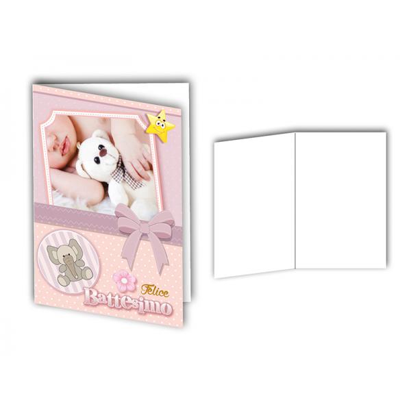 E-BIGL.AUGURI11,4X17,2CM BATTESIMO